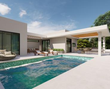 Cozy Bungalow With Private Pool in Moni, Limassol Suburbs, Limassol