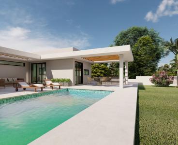 Elegant Bungalow With Private Pool in Moni, Limassol Suburbs, Limassol
