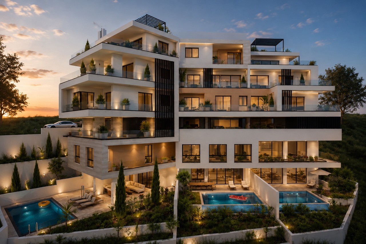 Apartment in Agios Athanasios - view 1