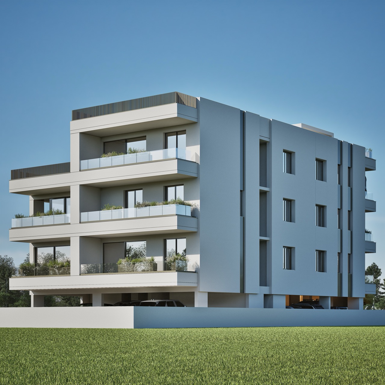 Penthouse in Agios Fanourios - view 1