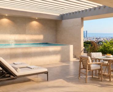 Coastal View Penthouse in Panthea, Limassol