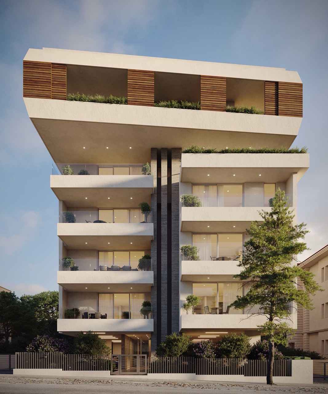 Apartment in Ayioi Omoloyites - view 1