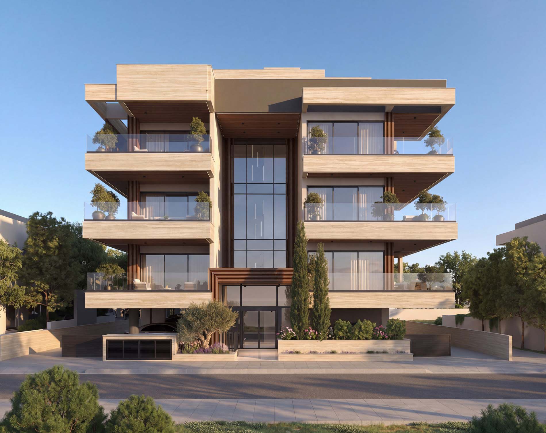 Apartment in Germasogeia River - view 1